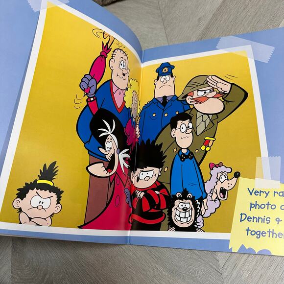 Dennis & Gnasher Easy to Build Moving Model Activity Book Beano NEW 2000 Vintage - Picture 5 of 9